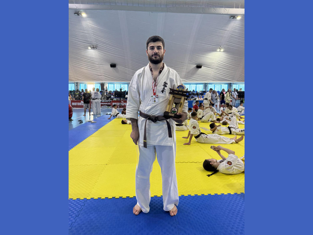 Студент Тагір Усубян виборов право представляти Україну на чемпіонаті Європи з Shinkyokushinkai карате